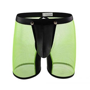 FEOYA Boxer Homme Transparent en Maille - Sexy String Homme Slip Sous-vêtement XL (GAOCHENGEU, neuf)