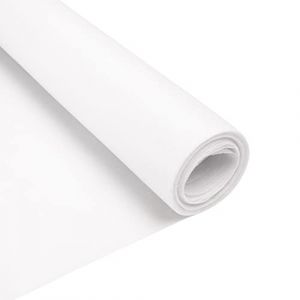 Realm Tissu thermocollant/thermocollant, blanc, poids léger 75 cm x 1 m (Realm Wholesale, neuf)