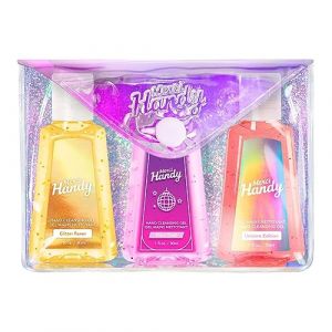 Merci Handy - Gel Mains Glitter Fever 30ml x 3 - Paillettes et Propreté - Sans Rinçage - Texture Non Collante (Merci Handy, neuf)