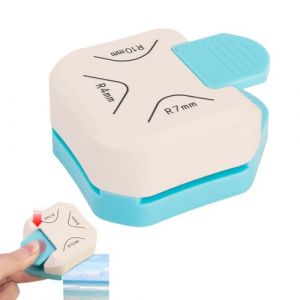 EJRUP 1PCS Perforatrice Coins Arrondis,Arrondisseur d'angle à 3 voies pour Photos,pour Projet DIY, Papier Scrapbooking, Plastique Fou,Papier Solide, Cartes d'invitation, Cartes Cadeaux (Anilalowbility, neuf)