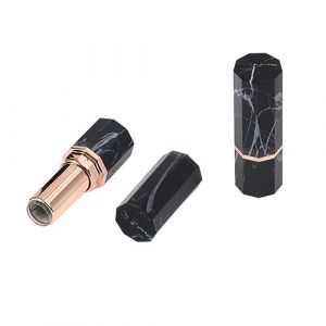 PAMINGONO 3pièces Tube Lèvres Marbré Créatif Écrin Élégant Vide Pour Femme Mini Tube Lèvres à Neuf Faces Accessoire Pratique Et Chic Pour Voyage Et Usage Quotidien (ndunk, neuf)