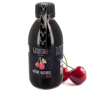 Arôme naturel de Cerise 200 ml (CERF DELLIER, neuf)