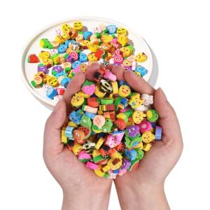 JUKOTA Lot de 60 gommes animaux, gommes fantaisie pour cadeaux d'anniversaire, gommes animaux pour enfants, gommes &agrave; crayon, cadeaux, r&eacute;compenses pour les &eacute;l&egrave;ves, style al&eacute;atoire (CAR PARTS FOR ALL, neuf)