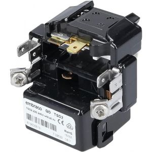 Dispositif de relais de d&eacute;marrage QD TSD2 compatible avec Bosch Siemens Neff 00611445 compresseur embraco r&eacute;frig&eacute;rateur cong&eacute;lateur 432810 9143460 (M Shop Italia&reg; la pi&egrave;ce de rechange en un clic., neuf)