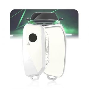 LELNOOS Coque Cl&eacute; Voiture, Silicone &Eacute;tui Cle Etui Clef Protecteur Cache Cles pour BMW S&eacute;rie 1 2 5 X1 U11 X2 U10 X3 X5 X6 X7 XM IX ix1 ix2 i4 i5 i7 F70 F40 U06 G05 G61 G70 520 218d 220i 550e M Sport (LELNOOS, neuf)