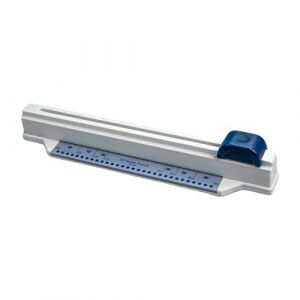 F Fityle Perforateur de 30 Trous pour Pochette de Bureau, en m&eacute;tal Durable, r&eacute;glable et Polyvalent, perforateur de Trous &agrave; Main, perforateur de Papier A4 pour, Bleu (Homegarden FR, neuf)