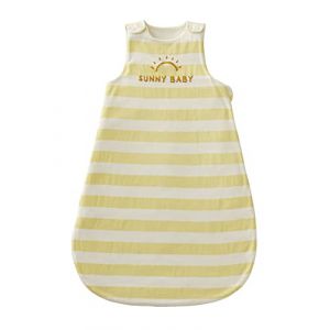 VERTBAUDET Gigoteuse spéciale été BÉBÉ D'ÉTÉ jaune 0/6M (VERTBAUDET, neuf)