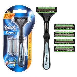 Wilkinson Sword - Xtreme 3-1 Rasoir + 4 lames de rechange (SELVISTA e-commerce, neuf)