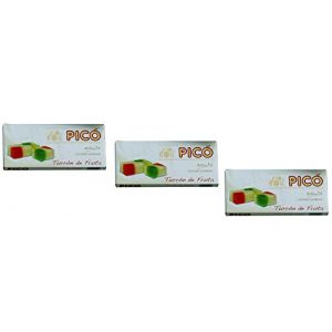 Pic&oacute; - Le pack comprend 3 Turron de Fruta, Nougat mou aux Fruits - Qualit&eacute; Sup&eacute;rieure - 200gr (Sans Gluten) - Produit Espagnol / Nougat Espagnol (turronesydulces, neuf)