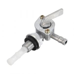 JNNJ Interrupteur De R&eacute;servoir D'essence, Robinet De R&eacute;servoir D'essence Pour Moto, Motorcycle Robinet De Carburant Pour G&eacute;n&eacute;ratrice, Ensemble Robinets D'essence En Plastique(168 Gicleur Droit) (KJHmaoyi, neuf)