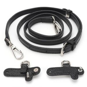 ZOLGINAH Bandoulière pour Sac Longchamp pour Femme,Kit de Conversion Bandoulière pour Sacs Longchamp Mini Bag Straps, Non Punch et Réglable,en Cuir, Foncé (zhuojia, neuf)
