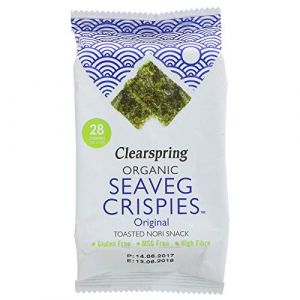 Clearspring Seaveg Crispies Lot de 16 sachets de croquettes 5 g (The Marvellous Group, neuf)