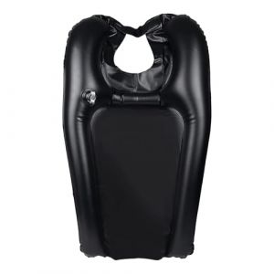 Bac a Shampoing Domicile Coiffure Lave Tete, Lavabo à Cheveux Gonflable Bac à shampooing Portable PVC Coiffure Lave Tete pour Handicapées Enceintes Enfants Personnes Âgées Blessées Alitées (BenCo, neuf)