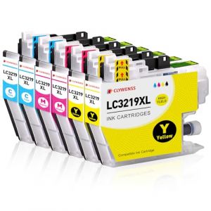 Clywenss LC3219XL Cartouches d'encre Colore Compatible avec Brother LC3219XL LC-3219XL LC-3219 LC3217 pour MFC-J5330DW MFC-J5335DW MFC-J5730DW MFC-J5930DW MFC-J6530DW MFC-J6930DW MFC-J6935DW, 6-Pack (Yongyu-1, neuf)