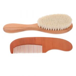 Vaguelly 1ensemble Brosse Et Peigne Pour Ensemble De Soins Capillaires Avec Brosse Laine Et Peigne Pour Bain Des Nourrissons (Letesi, neuf)