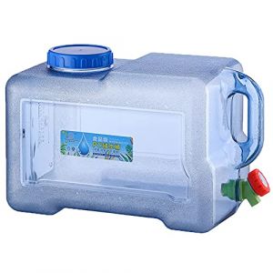RuiDay 5-22L Reservoir Eau Camping Car,Portable Bidon d'eau avec Poignée,Jerrican Alimentaire avec Robinet,Parfait pour Voyage, Camping, Barbecue, Pêche (JIANyuc, neuf)