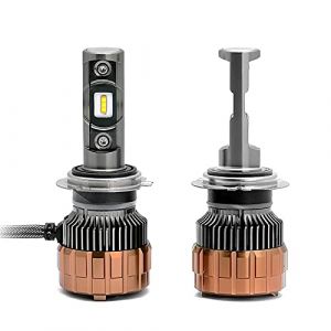 Ampoule à LED EMC CSPD LED 9005 / HB3 9006 / HB4 H13 9004 9007 H3 6000LM Phare de Voiture Ampoules de Brouillard Lampe de Brouillard Blanc 5700K 12V 24V H7 H4 H1 H1 (Size : H7) (guangdongyanghansongtouziyouxiangongsi, neuf)