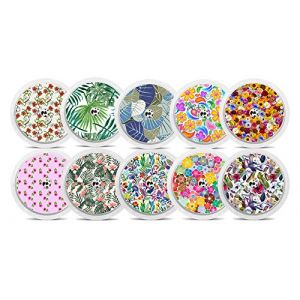 Diasticker® | Freestyle Libre 2 - Sticker - 10er Set "Flowers" | Imperméable - Autocollant en vinyl pour Freestyle Libre 2 sensor, capteur (Diasticker, neuf)