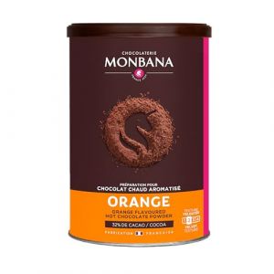 Monbana - Chocolat Monbana en poudre arôme Orange - 250g (HOP CAFE, neuf)