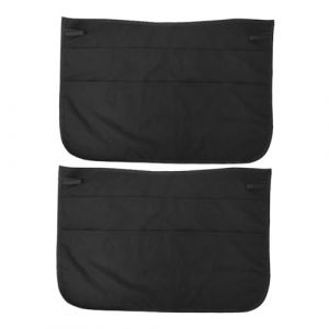 Healvian 2 Pi&egrave;ces Tablier Coiffure Professionnel R&eacute;glable avec Ceinture et Clips pour Stylistes Rangement Outils de Coiffure Tablier de Mi-haute Confortable et Pratique (Pxinyao, neuf)