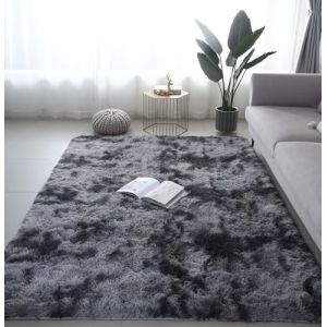 Tapis de Salon Chambre Adulte, Tapis Doux et Moelleux Chambre, Tapis Lavable en Machine, Antid&eacute;rapant Tapis Chambre Adulte, pour Salon, Chambre &agrave; Coucher, Couloir, Descente de Lit(V,60 x 120 cm) (YangShePeng-shop, neuf)