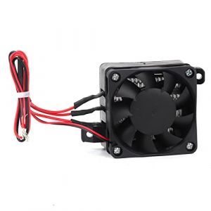 Réchauffeur d'air 12 V/24 V 300 W/400 W Mini Chauffage à Air Isolation à Température Constante Thermistor Fan Thermistor Heater, Pièces de Rechange (Ventilateur 12V 300W) (Muxizac, neuf)