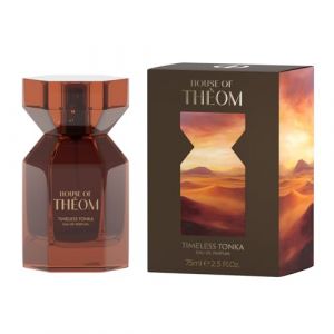 HOUSE OF TH&Ecirc;OM Timeless Tonka Eau de Parfum 75 ml - Parfum Oriental Femme avec Safran, G&eacute;ranium & Tonka - Chaud & Epic&eacute; - Parfum Noble (New Flag GmbH, neuf)