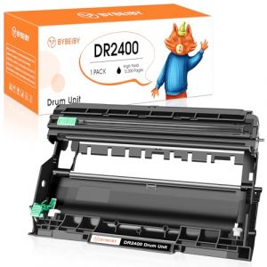 BYBEIBY Tambour DR2400 Compatible avec Brother DR2400 DR-2400 Tambour pour Brother MFC-L2710DW HL-L2350DW MFC-L2710DN DCP-L2530DW MFC-L2750DW DCP-L2510D MFC-L2730DW HL-L2375DW L2310D DCP-L2550DN (BAISINE UK, neuf)