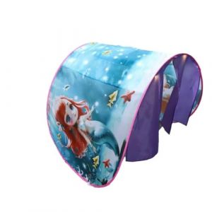 Tentes de lit fantastiques et amusantes - Pliable - Pour extérieur et intérieur - Taille double - Pour garçons et filles - Tentes de jeux pour enfants, cadeaux de Noël et d'anniversaire (sirène avec (XDMTradingLTD, neuf)
