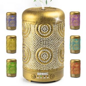 Duronic AD41 Diffuseur d&rsquo;Ar&ocirc;mes Brumisateur d&rsquo;Huiles essentielles Purificateur d&rsquo;air Naturel Humidificateur Aromath&eacute;rapie Maison Bien &ecirc;tre Relaxation d&eacute;tente apaisant Parfum (DuronicEU, neuf)