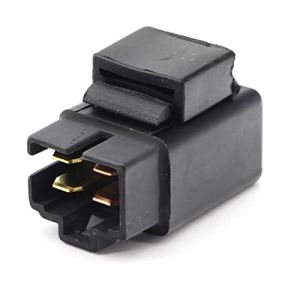 Area1 Relais de d&eacute;marrage pour scooter - 4 broches - 12 V - 20 A - Compatible avec les moteurs compatible avec Aerox compatible avec Nitro Booster compatible avec Zip 50 cm&sup3; (Area-1, neuf)