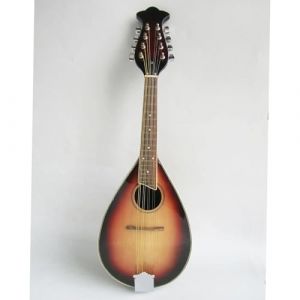 Mandoline Instrument Mandoline À 8 Cordes Instrument De Musique En Bois Massif Fabriqué À La Main En Sunburst Sans Boîte(B) (ebester, neuf)
