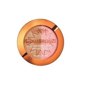 Poudre soleil + blush GLAM BRONZE 301 Blondes (Blisso FR, neuf)