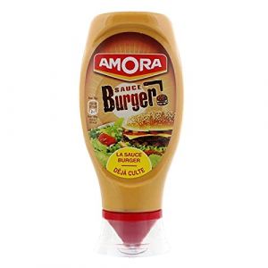 Amora Sauce Burger D&eacute;j&agrave; Culte 448g (lot de 5) (AbcMarket, neuf)