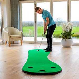 FORB Tapis de Putting pour l&rsquo;Entra&icirc;nement de Golf (Choix de Mod&egrave;les & Tailles) (Tapis de Putting &agrave; Domicile 3,7m) (Net World France, neuf)
