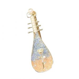 Élégante pince à cheveux Pipas en forme de canard - Accessoire de coiffure pour festival de musique - Occasion culturelle (HengYuCai, neuf)