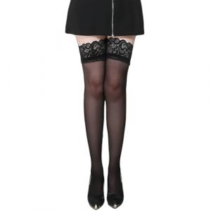 Bas Autofixant Femme Sexy,Collant Dentelle Noire Porte Jarretelle,Autofixants Mi Dim Porte-Jarretelles Stockings up Resille,&eacute;rotique Grande Taille Jaretelles Ensemble Jarreti&egrave;res Jartelle,pour Femmes (CARTOLOGY DIRECT S.R.L., neuf)