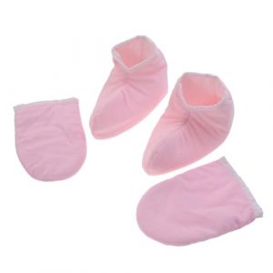 HONITANO 2 paires Mitaines Thermiques en Paraffine pour Mains et Pieds Isolantes Épaisses pour Bain de Paraffine Spa Couverture Spa Confortable (LUWELI, neuf)