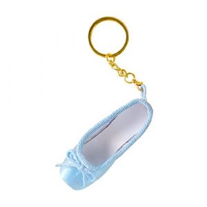 LUOFANG Mini Chaussures de Ballet Porte clés Chaussures de Pointe Porte clés à la Main breloque de Chaussure de Pointe Sac Pendentif Cadeau pour Les Amateurs de Danse (JIACUO, neuf)