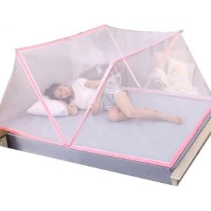 Générique Moustiquaire Pliable Lit 2 Places - Tente Anti-Moustique Pop-Up, Moustiquaire de Lit Portable, Facile à Installer, Maille Ultra Fine, Idéale pour Chambre, Camping, Voyage (WE-EUStore, neuf)