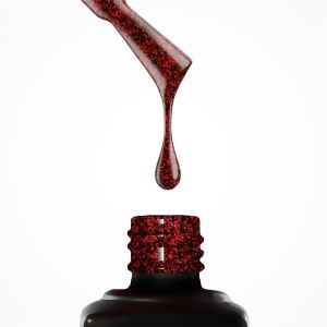 Slowianka Nail Trends Hybride Hybride 10g LED Hybride, Manucure longue dur&eacute;e, Haute qualit&eacute; pour lampe UV - 523 Ho Ho Rouge (Vanity-Beauty-Supply, neuf)