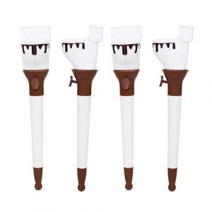 UKD Papeterie cor&eacute;enne nouvelle et personnalit&eacute; particuli&egrave;re toilette stylo rebond parodie amusant caca stylo d&eacute;compression stylo &agrave; bille &eacute;cole (Jooks, neuf)