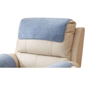 Housse D'appui-T&ecirc;te D'accoudoir pour Accoudoir Canap&eacute; Couverture de Protection Fauteuil Relax Inclinable Noel 2 3 1 Places, Chien Chat, Imperm&eacute;able Antid&eacute;rapant, Angle Cuir avec Oreilles 1(1944,No Poc (GAOYC, neuf)