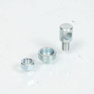 Serre tringle de garde boue Ø5 x L8mm compatible avec mobylette cyclomoteur vélo cyclo (SPO moto scooter, neuf)