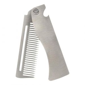 Peigne pliable – Peigne à cheveux pliable, peigne de voyage | Brosse à cheveux de poche portable, brosse à cheveux compacte et pliable, mini rétractable pour cheveux, pain, moustache, outil de (betsnadar, neuf)