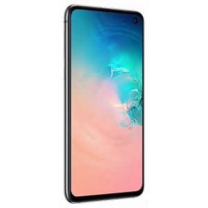 Samsung Galaxy S10e - Smartphone portable d&eacute;bloqu&eacute; 4G (Ecran : 5,8 pouces - Dual SIM - 128GO - Android - Blanc (F-Service FR, neuf)