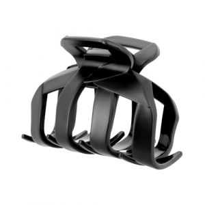 DESSANGE - Grande Pince a Cheveux Noir Mat - pour Chignon - Pince Crabe El&eacute;gante - Accessoire Cheveux - Tendance - Design Fran&ccedil;ais - Antid&eacute;rapant (La Brosse et Dupont, neuf)