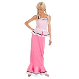 Chaks - Costume Bonemine pour femmes, tenue officielle Ast&eacute;rix et Ob&eacute;lix, ensemble gaulois 2 pi&egrave;ces pour carnaval et Comic Con (Tralala-D&eacute;guisement, neuf)