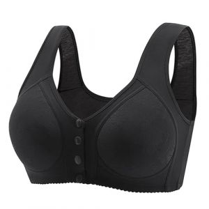 Soutien Gorge Ouvert Devant sans Armature Brassière Sport Ouverture Devant Soft BH Soutien-Gorge Femme Soutien Gorge Pas Cher Brassières Fitness Yoga Sleep Lingerie (sampleus, neuf)