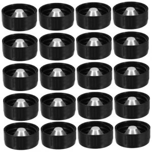 WOFASHPURET Pièces Bouchon De Bouteille D'huile Essentielle Distributeur De Bouteilles D'huiles Essentielles Couvercles De Bouteilles D'huiles Essentielles Bouchon Diffuseur Noir Plastique (Leiyun, neuf)